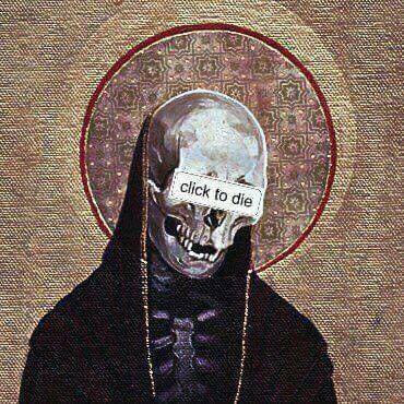pity mother asking for you to clic in to her skull, so you die.
